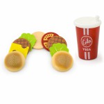 Žaislinis medinis mėsainis su cola | Hamburger and Cola | Viga 51602