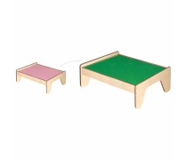 Didelis medinis žaidimų stalas vaikams | Viga 50284