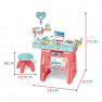 Žaislinis gydytojo staliukas su kėdute vaikams | Šviesos, garso efektai ir 22 priedai | Woopie 29757