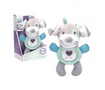 Interaktyvus minkštas žaislas migdukas vaikams - Šuniukas su šviesos ir garso efektais | Cuddly Toy | Woopie 40826