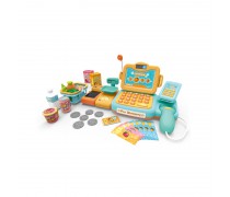 Žaislinis kasos aparatas vaikams | Su garso efektais ir priedais 24 vnt. | Woopie 29696