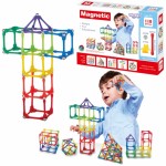 Žaislinis magnetinis konstruktorius vaikams | 110 vnt. | Woopie 40093