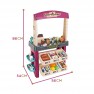 Žaislinė saldumynų parduotuvė vaikams | Su priedais 55 vnt. | Šviesos ir garso efektai | Woopie 29856