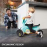Paspiriama mašina kartingas su barškučiu - vaikams nuo 10 mėn. iki 2,5 metų | GO Twirl Multicolor | Berg 24.52.01.00