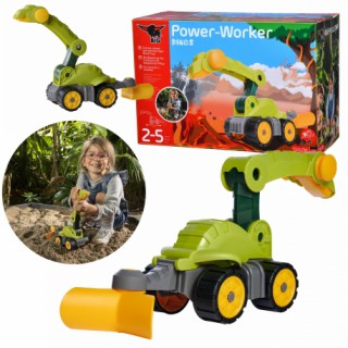 Žaislinė mašina buldozeris su vandens čiurkšle | Dinozauras | Power Worker | Big