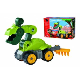 Žaislinė mašina ekskavatorius - Dinozauras | Smėlio žaislai | Power Worker | Big