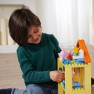 Žaislinis kaladėlių rinkinys vaikams - 86 vnt | Peppa Pig 3-jų aukštų geltonas namas | Big