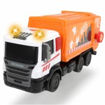 Žaislinė Scania šiukšliavežė 16 cm su konteineriu | Šviesos ir garso efektai | Dickie 3742011_SMI
