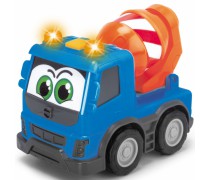 Žaislinis 13 cm sunkvežimis betono maišyklė su šviesos ir garso efektais | Volvo | Dickie 4111002_BET