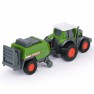 Žaislinis traktorius 18 cm su presavimo mašina - priekaba | Fendt | Dickie 3732002_A