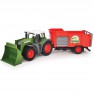 Žaislinis traktorius su priekaba šienui vežti, ferma ir karvėmis | Farm | Dickie 3735003