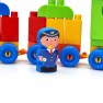 Žaislinis Abrick traukinukas su kaladėlėmis | Skaičiai | Ecoiffier 3349