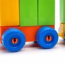 Žaislinis Abrick traukinukas su kaladėlėmis | Skaičiai | Ecoiffier 3349