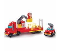 Abrick žaislinis 2-jų ugniagesių mašinų rinkinys | 34 elementai | Ecoiffier 3290