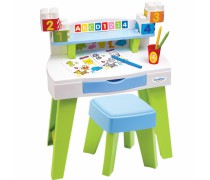 Žaislinis rašomasis stalas su stalčiumi ir taburete vaikams | Abrick | Ecoiffier 7851