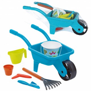 Žaislinis karutis su sodo įrankiais ir priedais | Smėlio žaislai | Ecoiffier 4559