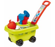 Žaislinis karutis - vežimėlis su priedais | Smėlio žaislai | Ecoiffier 4345