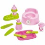 Žaislinis lėlės priežiūros rinkinys | Lovytė su karusele, maitinimo kėdutė, vonelė ir priedai | Nursery | Ecoiffier 2888