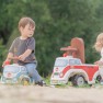 Paspiriama mašina su garso signalu - vaikams nuo 1 metų | Vintage Minivan | Falk