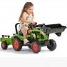 Minamas traktorius su kaušu ir priekaba - vaikams nuo 2 iki 5 metų | CLAAS | Falk