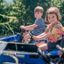 Minamas traktorius su kaušu ir priekaba - vaikams nuo 3 iki 7 metų | New Holland | Falk