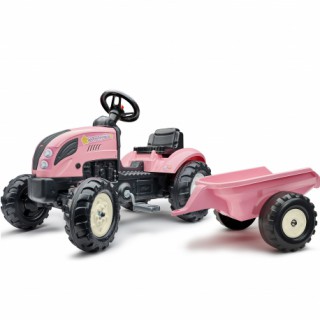 Minamas traktorius su priekaba  - vaikams nuo 2 iki 5 metų | Country Star | Falk