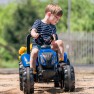 Minamas traktorius su priekaba - vaikams nuo 3 iki 7 metų | New Holland | Falk