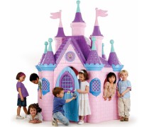 Vaikiškas žaidimų namelis - Princesės pilis su bokštais | Super Palace | Feber 