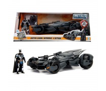 Žaislinė Betmeno metalinė 19 cm mašinėlė ir 7 cm žmogaus figūrėlė | Batman | Jada