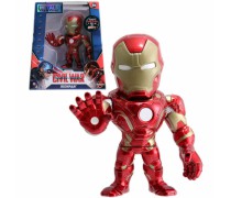 Žaislinė 10 cm metalinė figūrėlė | Geležinis žmogus | Iron Man Marvel | Jada
