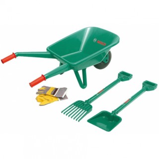 Vaikiškas karutis su sodininko įrankiais vaikams | Bosch Gardener Set | Klein 2752