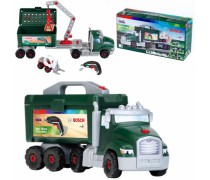 Vaikiškas konstruktorius 86 detalės - sunkvežimis su įrankių dėžė su elektriniu atsuktuvu | Bosch | Klein