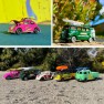 Žaislinių metalinių 7,5 cm Volkswagen Beetle mašinėlių rinkinys 5 vnt. | Majorette