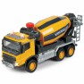 Žaislinė metalinė 19 cm mašinėlė su betono maišykle | Šviesos ir garso signalai | Volvo | Majorette 