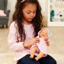 Išsitepusi 30 cm lėlė su prausimosi funkcija ir priedais | New Born Baby | Simba
