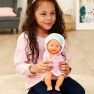 Išsitepusi 30 cm lėlė su prausimosi funkcija ir priedais | New Born Baby | Simba