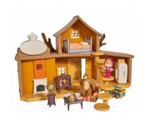 Žaislinis Mašos ir lokio namas su priedais | Maša ir lokys | Simba 