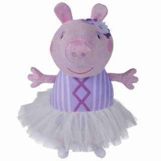 Pliušinė 28 cm Peppa Pig kiaulė su balerinos apranga | Simba