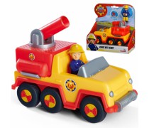 Žaislinė 16 cm ugniagesių mašina su 7 cm figūrėle | Ugniagesys Semas | Simba 9252506
