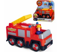 Žaislinė 17 cm ugniagesių mašina su 7 cm figūrėle | Ugniagesys Semas | Simba 9252505