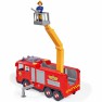 Žaislinė 31 cm ugniagesių mašina Jupiter ir 2 figūrėlės | Ugniagesys Semas | Simba