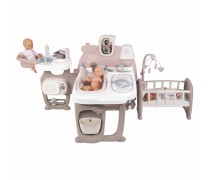 Didelis žaislinis lėlės priežiūros rinkinys su priedais | Baby Nurse | Smoby 220376