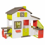 Žaidimų namelis vaikams | Su virtuvėlė ir priedais 17 vnt. | Friends House | Smoby