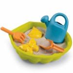 Smėlio žaislai vaikams | Mini smėlio dėžė - baseinas su laistytuvu ir priedais | Smoby