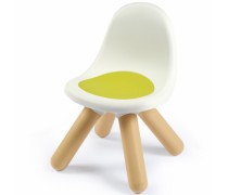 Vaikiška kėdutė su atlošu | Balta - žalia | Smoby 880111