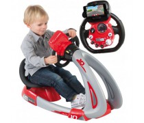Vaikiškas interaktyvus lenktynių simuliatorius su telefono laikikliu | V8 | Smoby 370206