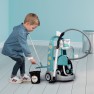 Žaislinis namų valymo ir tvarkymo rinkinys vaikams | Dulkių siurblys su priedais 9 vnt. | Smoby