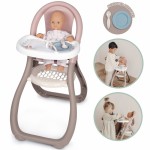 Žaislinė lėlės maitinimo pastelinė kėdutė | Baby Nurse | Smoby