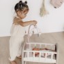 Žaislinė lėlės supama lovytė su karusele | Pastelinė | Baby Nurse | Smoby