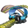 Žaislinė šviečianti neoninė automobilių trasa su automobilio starto rinkiniu | Flextreme Neon | Smoby
